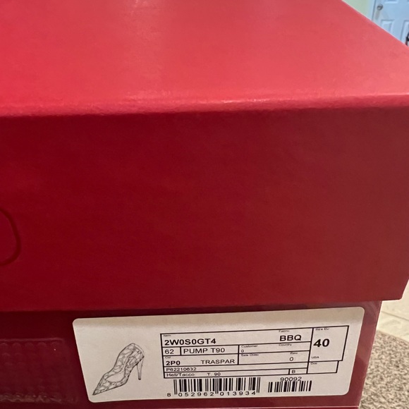 Toile Iconographe Pump in Polymer and Patent Material 90mm - Picture 6 of 9